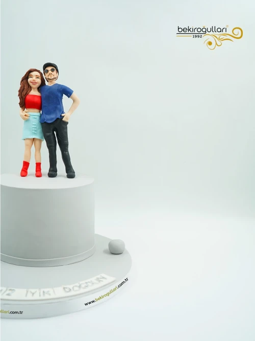 Kadın ve Erkek Figür Pasta