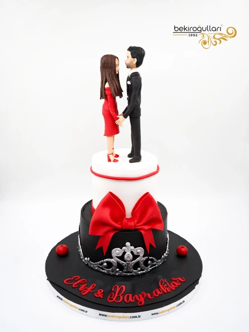 Kadın ve Erkek Figür Pasta