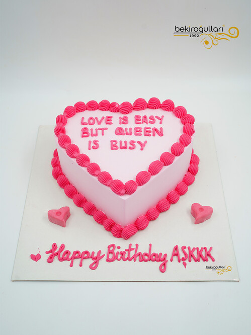 Kalp Detaylı Naked Pasta