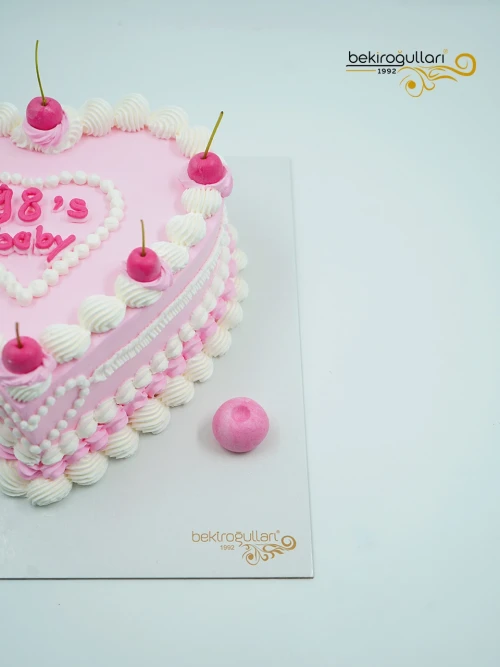 Kalp Detaylı Naked Pasta