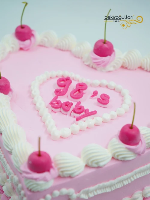 Kalp Detaylı Naked Pasta