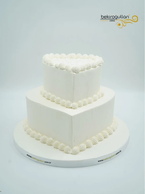 Kalp Detaylı Naked Pasta