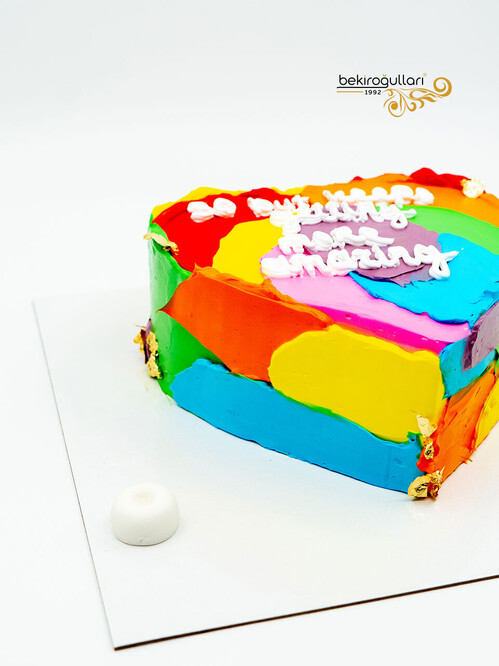 Kalp Naked Sıvama Pasta