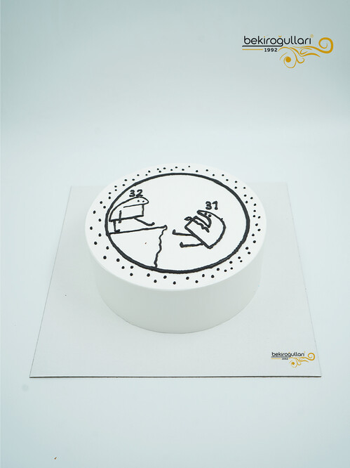 Karikatür Çizimli Naked Pasta