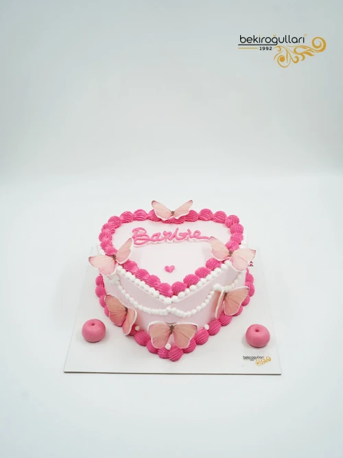 Kelebek Detay Pembe Naked Pasta