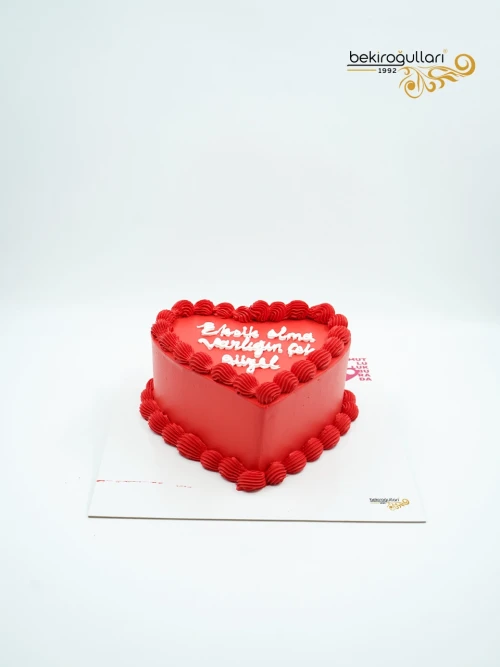 Kırmızı Kalp Naked Pasta