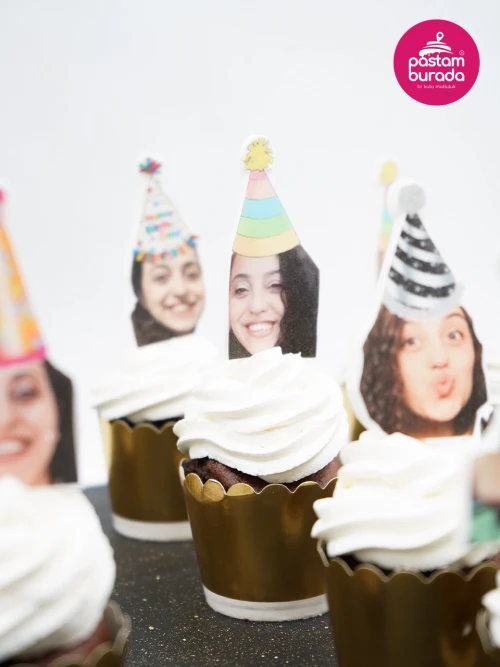 Kişiye Özel Tasarım Cupcake