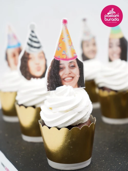 Kişiye Özel Tasarım Cupcake