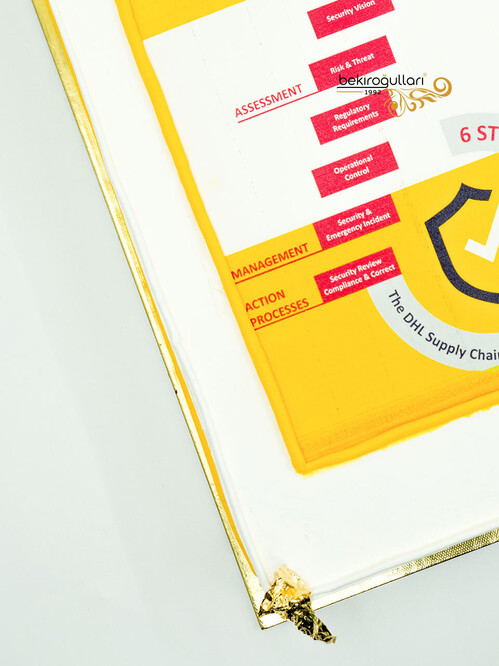 Logo Detaylı Resimli Pasta