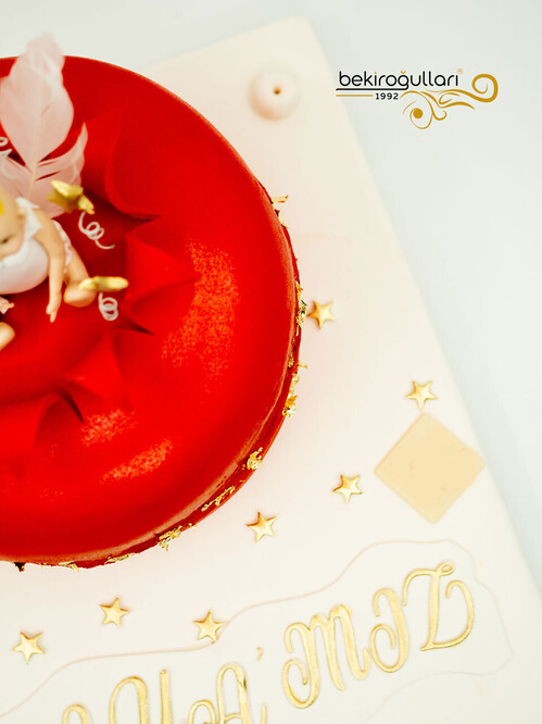 Makaron Temalı Butik Pasta