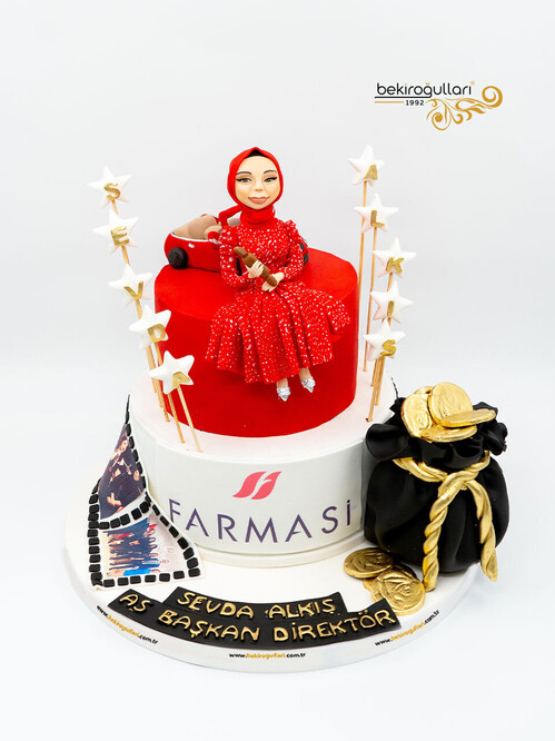Marka Özel Tasarım Pasta