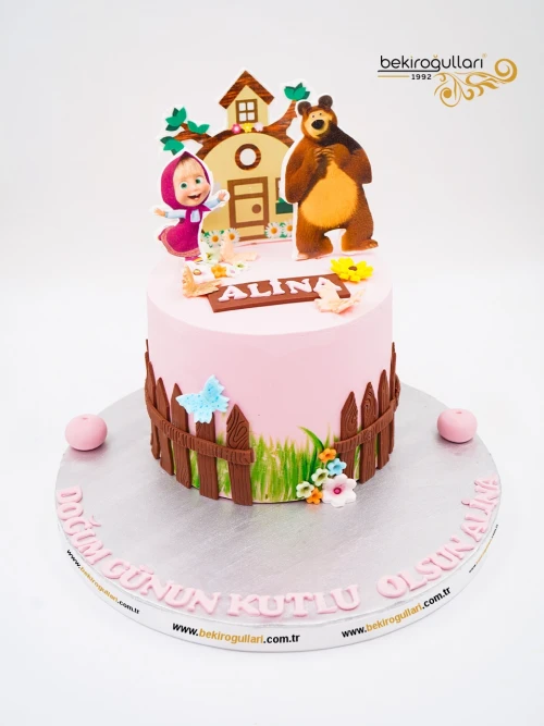 Maşa İle Koca Ayı Butik Pasta