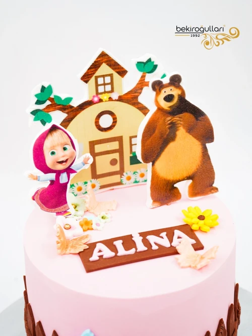 Maşa İle Koca Ayı Butik Pasta