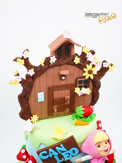 Maşa İle Koca Ayı Butik Pasta