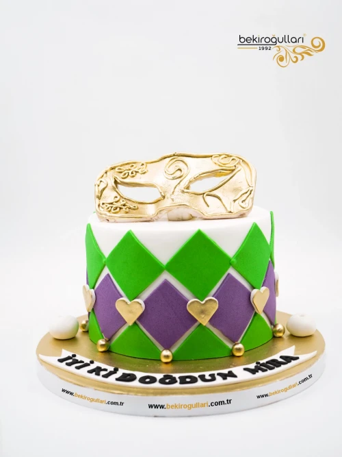 Maske Detay Tasarım Pasta