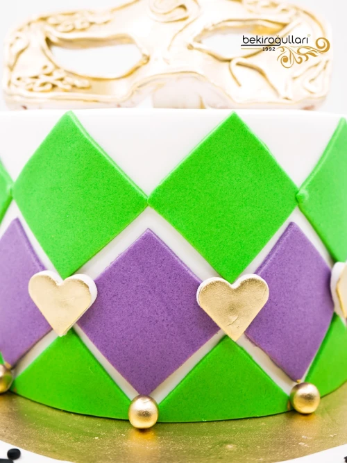 Maske Detay Tasarım Pasta