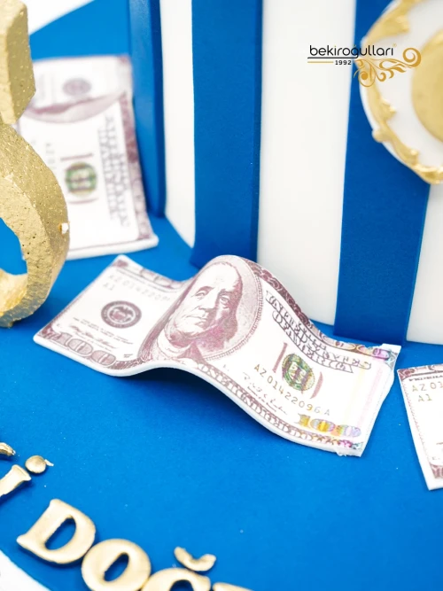 Mavi Kanat Detay Butik Pasta