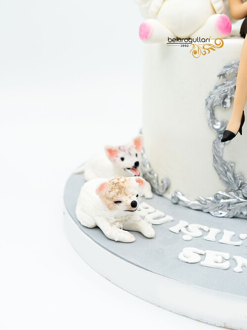 Melek Kanatlı Kadın Figür Pasta