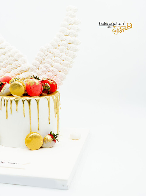 Melek Kanatlı Konsept Pasta