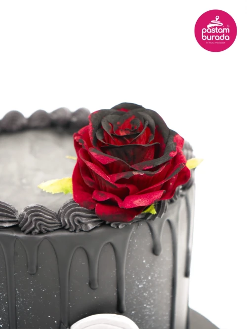 Mezar Taşı Temalı Butik Pasta