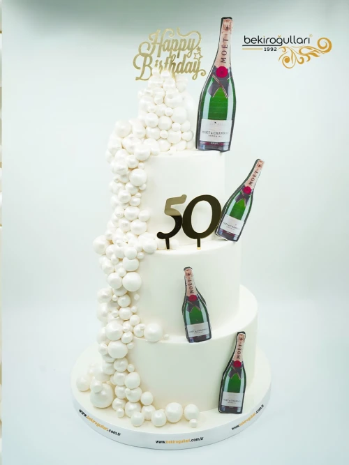 Moet Şampanya Butik Pasta