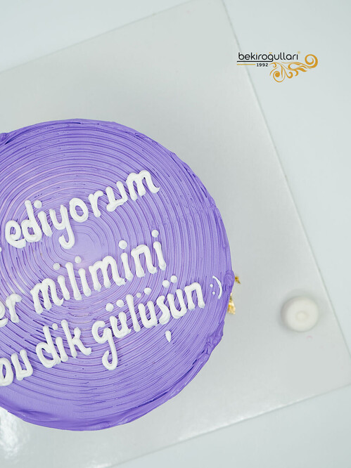 Mor Naked Sıvama Pasta