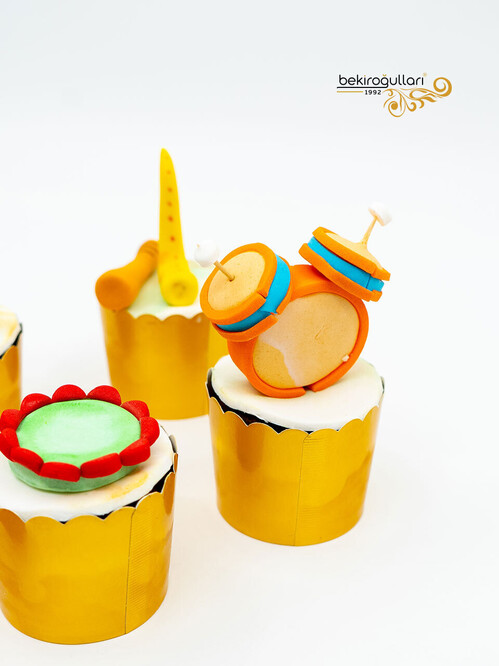 Müzik Konsept Cupcake