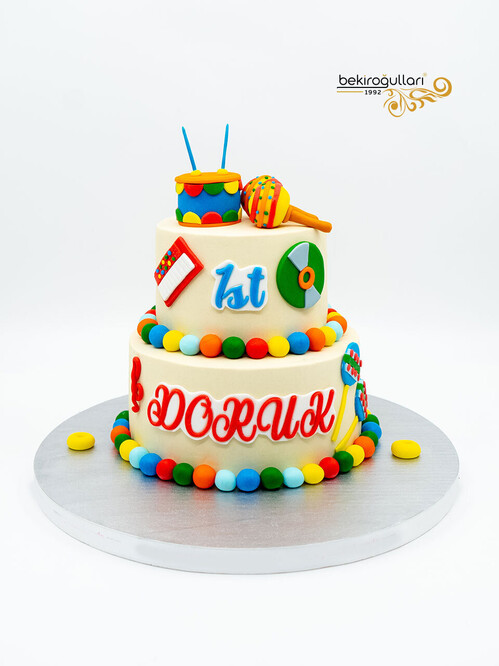 Müzik Temalı Konsept Pasta