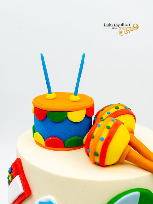 Müzik Temalı Konsept Pasta