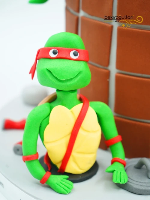 Ninja Kamplumbağalar Butik Pasta