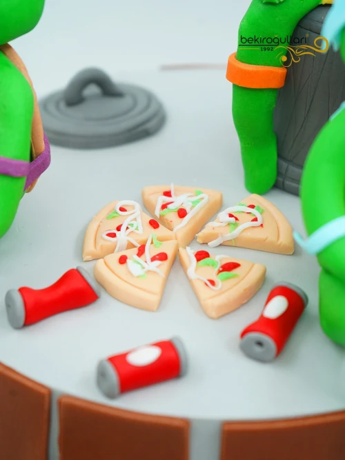 Ninja Kamplumbağalar Butik Pasta