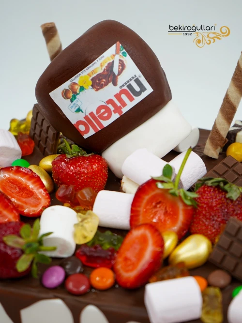 Nutella Konsept Kare Kedi