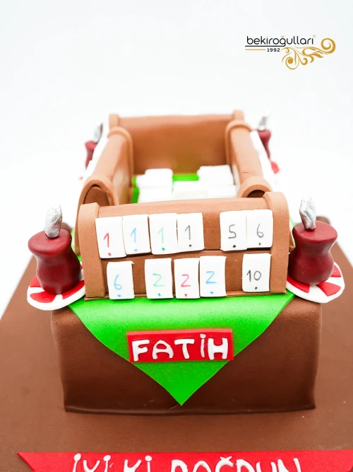 Okey Masası Tasarım Butik Pasta