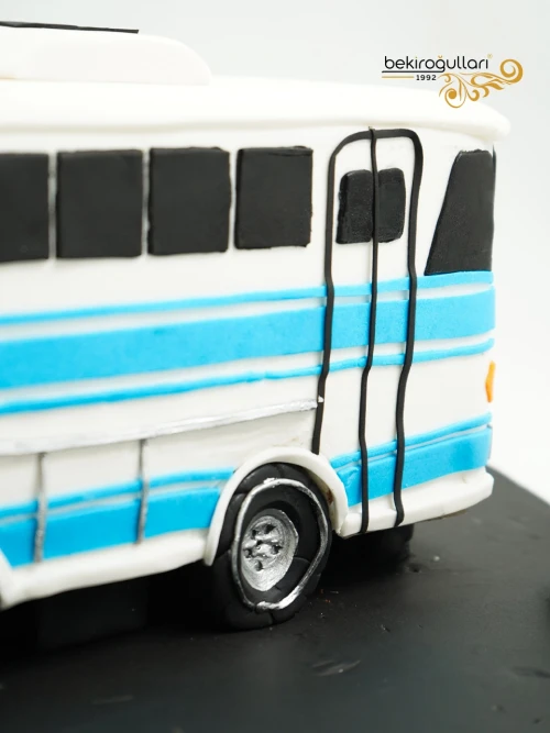 Otobüs Model Tasarım Pasta