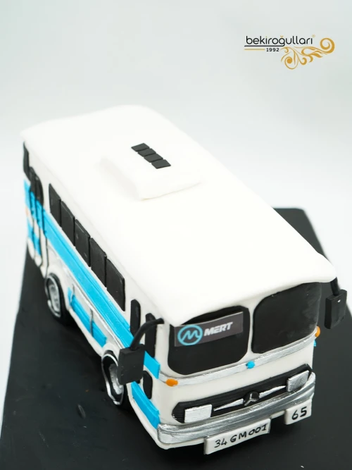 Otobüs Model Tasarım Pasta