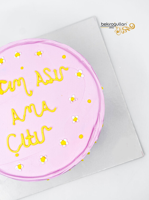 Papatya Süslemeli Naked Pasta