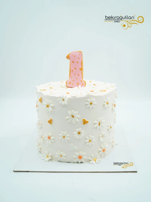 Papatya Süslemeli Naked Pasta