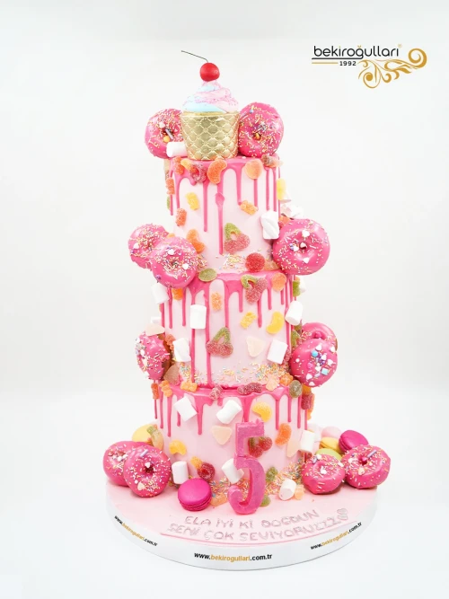 Pembe Konsept Donut Pasta