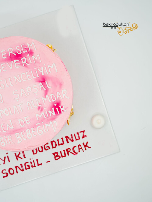 Pembe Naked Sıvama Pasta