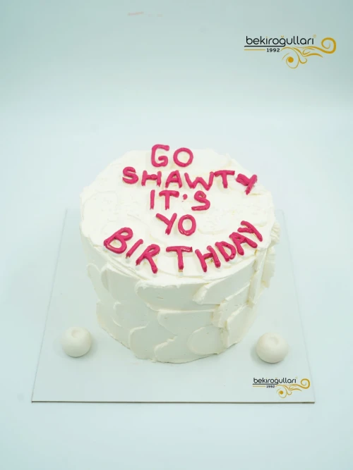 Pembe Yazılı Naked Pasta