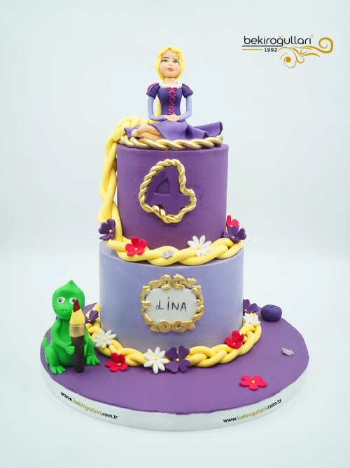 Prenses Detaylı Butik Pasta