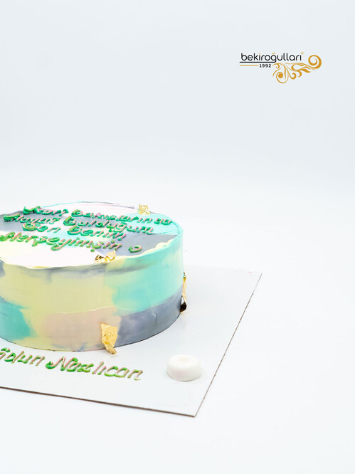 Renkli Naked Sıvama Pasta