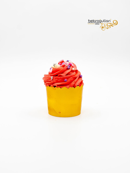 Şeker Süslemeli Cupcake