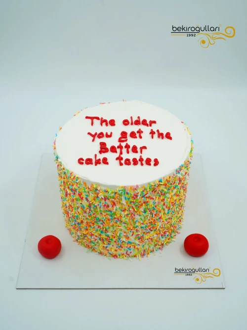 Şekerleme Detaylı Naked Cake