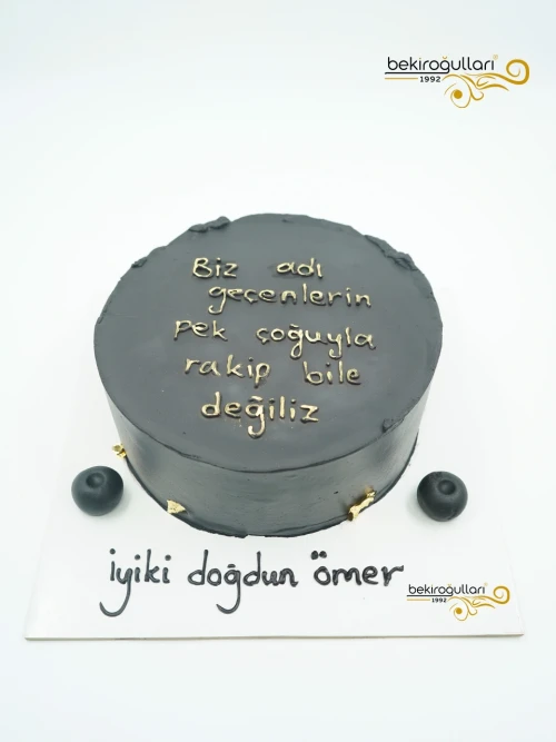 Siyah Naked Cake