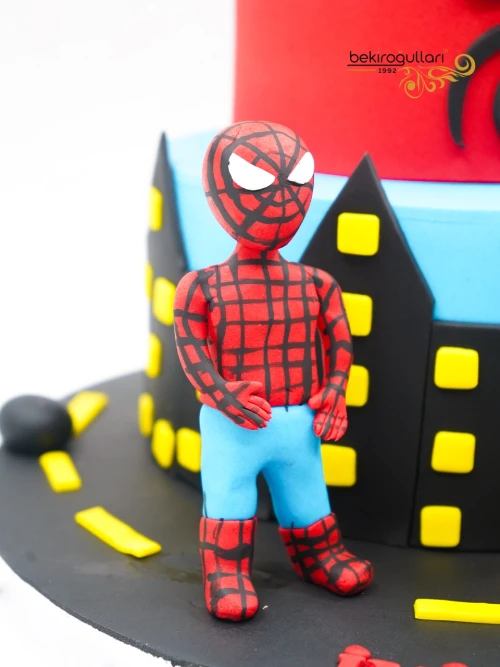 Spiderman Konsept Butik Pasta