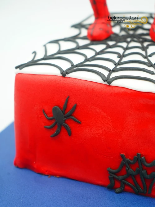 Spiderman ve Elsa Butik Pasta