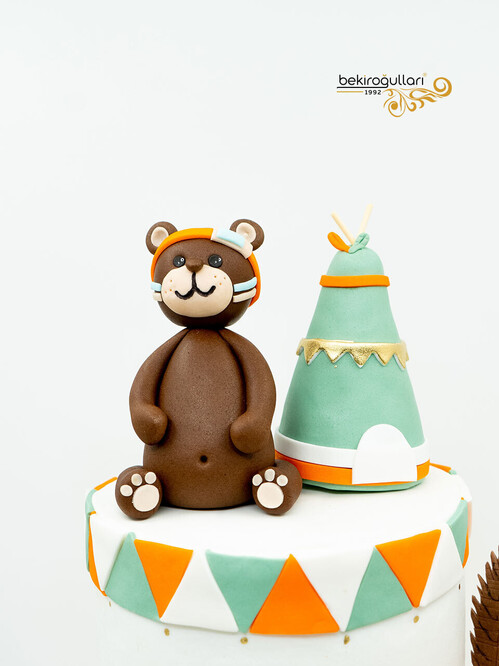 Sukulent Detaylı Butik Pasta