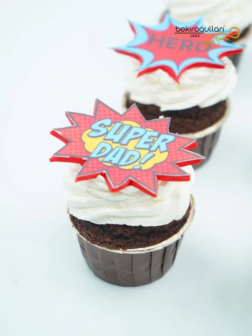 Super Dad Konsept Cupcake