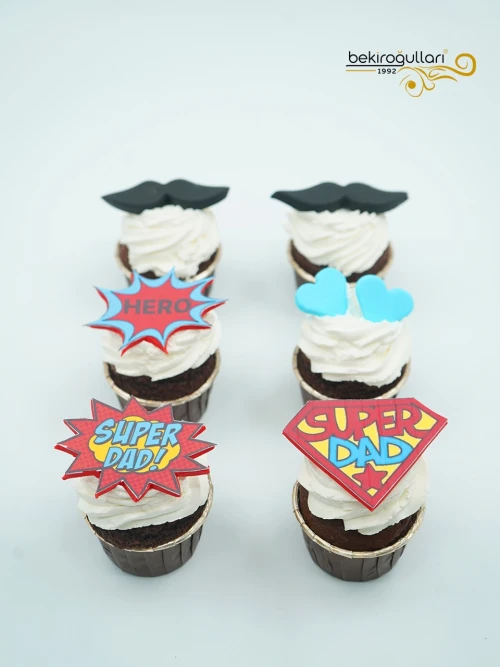 Super Dad Konsept Cupcake